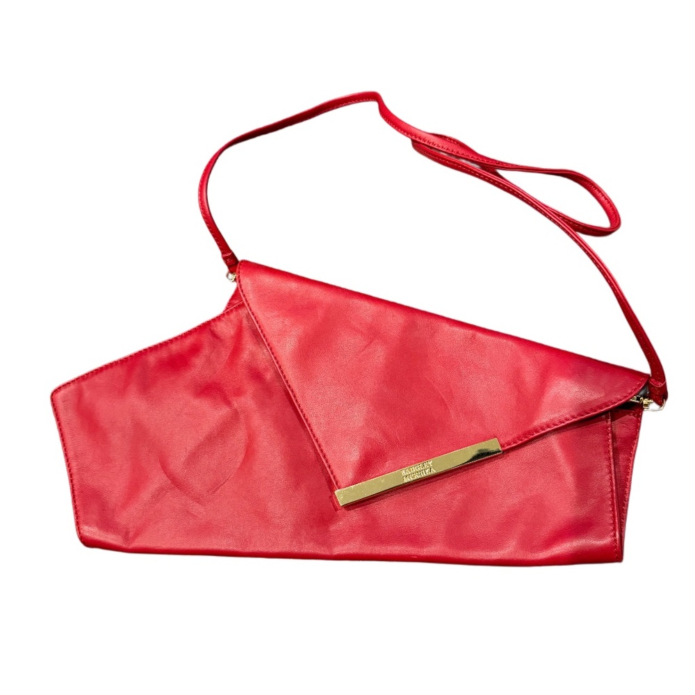 Vintage Badgley Mischka Red Purse Bag Handbag